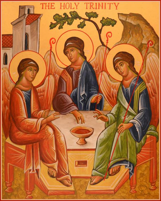 Mikä on Pyhä Kolminaisuus? Pyhän kolminaisuuden kirkko. Pyhän kolminaisuuden kuvakkeet