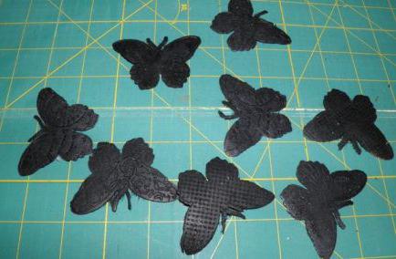 Tee muodikas nahka käsityö: tyylikäs kaulakoru perhosia