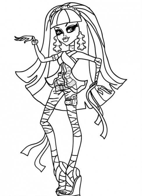 Piirustustunnit: miten tehdä Monster High?