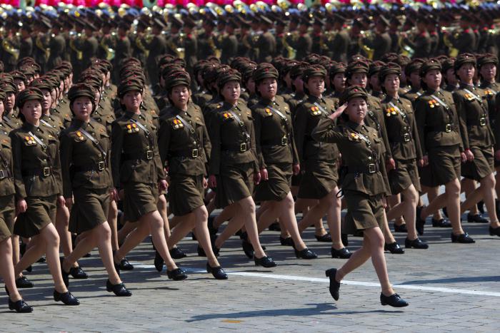 Pohjois-Korean armeija: vahvuus ja aseistus